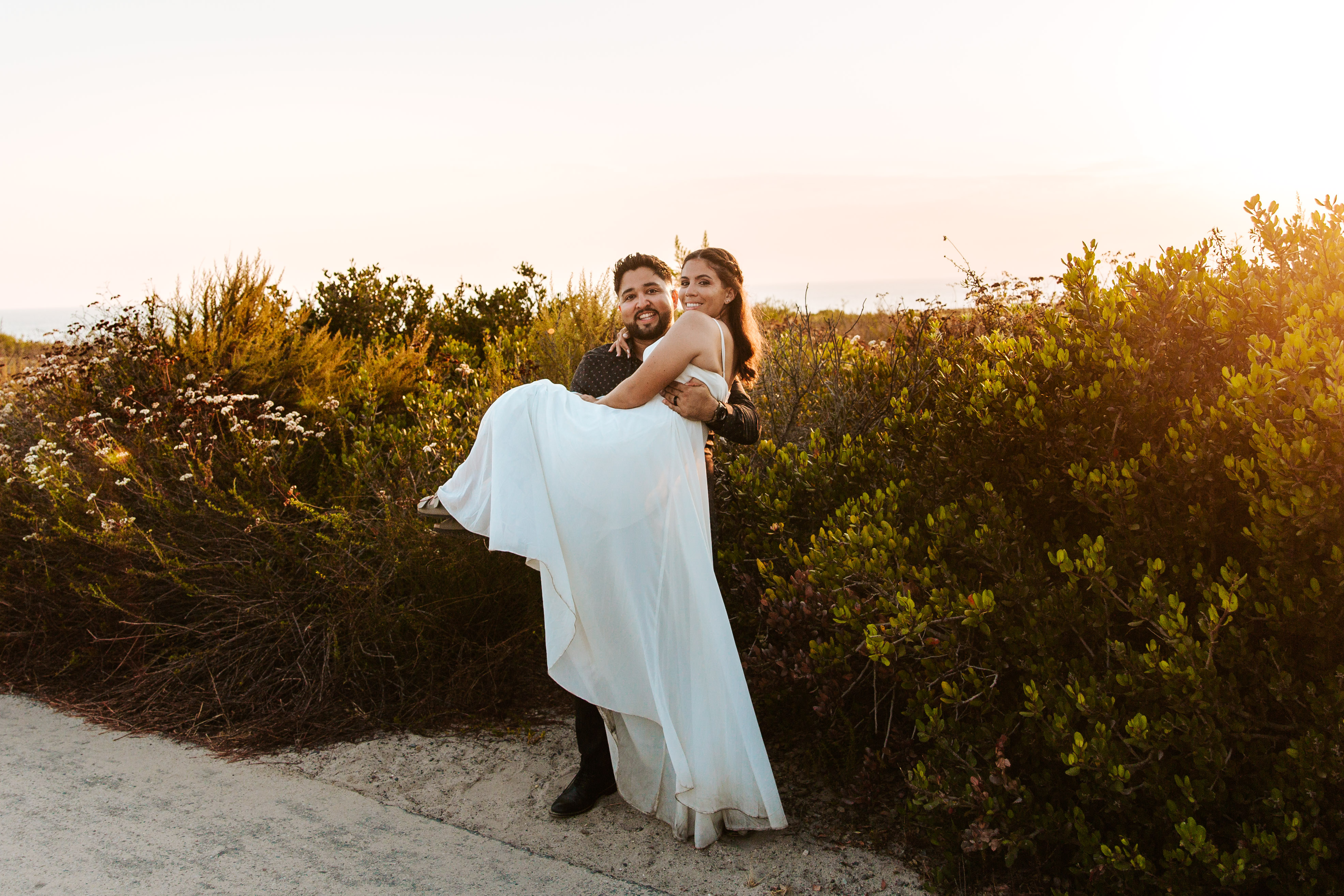 crystal cove elopement