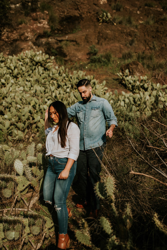 bronson cave engagement session  | best southern california engagement locations