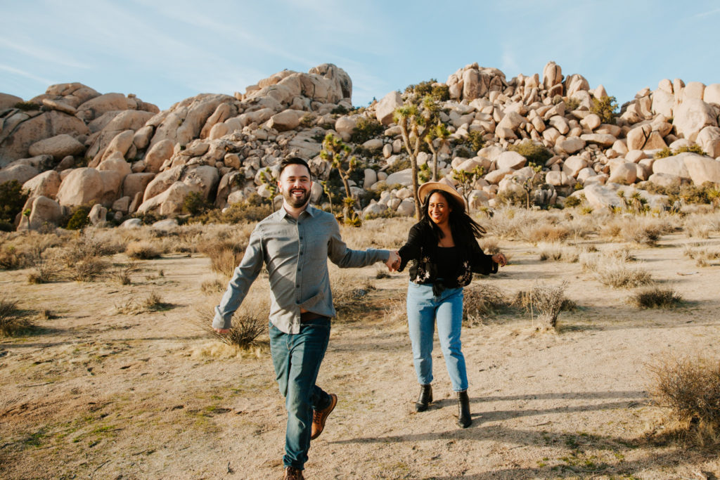 joshua tree engagement session  | best southern california engagement locations