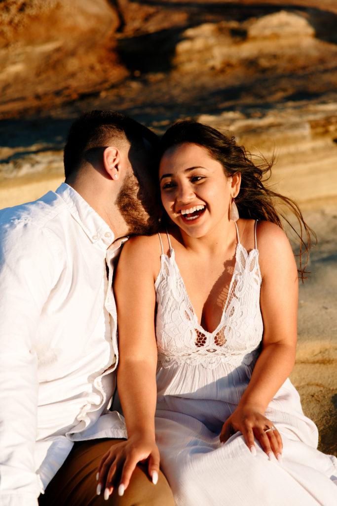 sunset cliffs engagement session  | best southern california engagement locations