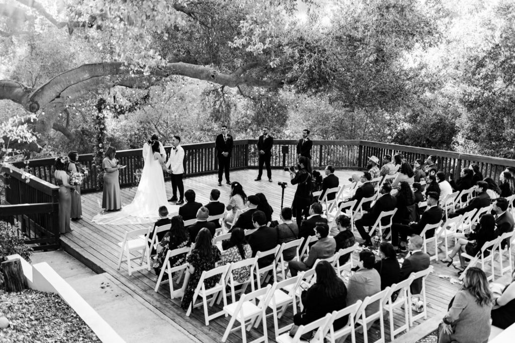 The 1909 Topanga Canyon ceremony wedding photos
