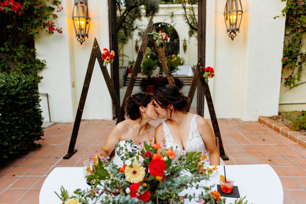 LA River Center & Gardens Reception Wedding Photos