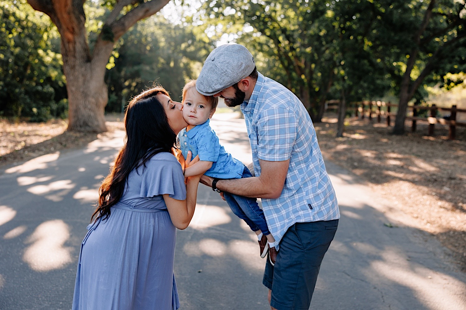 family maternity photoshoot California