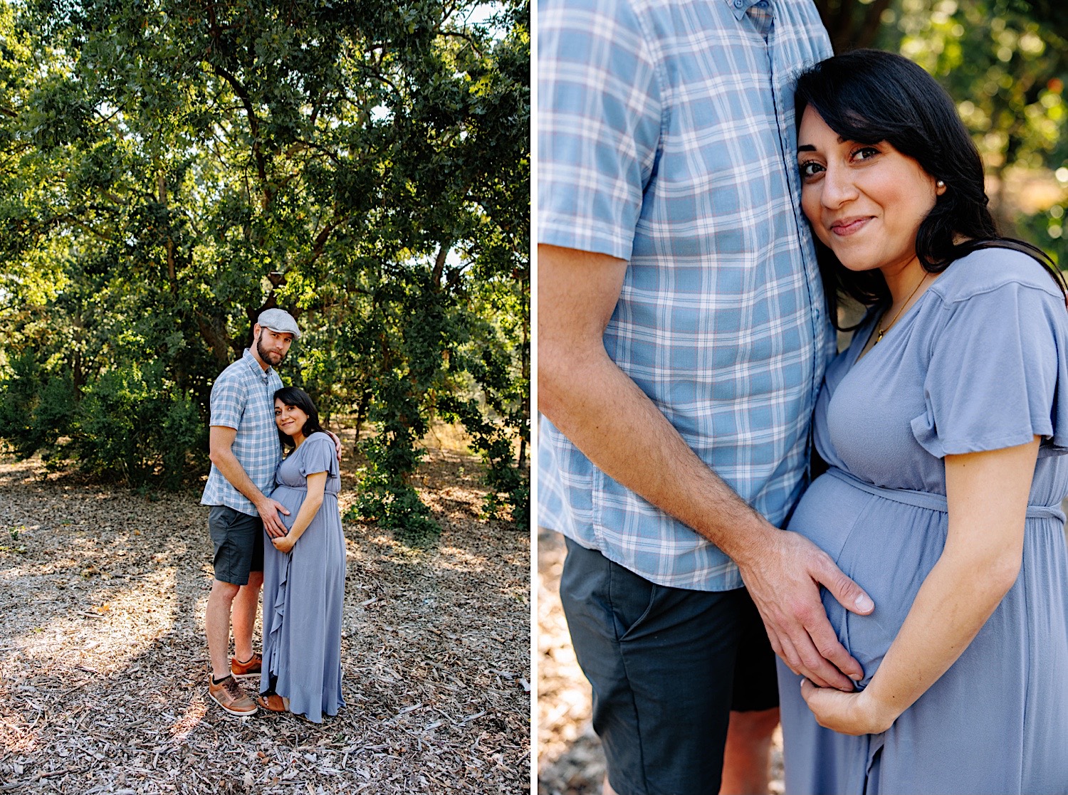 family maternity session at Old Meadows Park, Thousand Oaks, CA