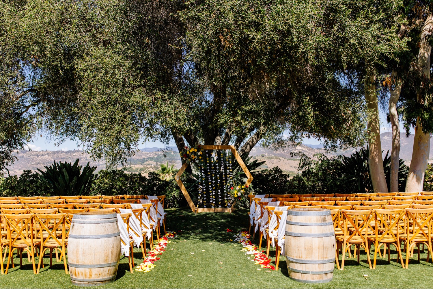 Tivoli Italian Villa Trademark Venues Fallbrook, CA wedding