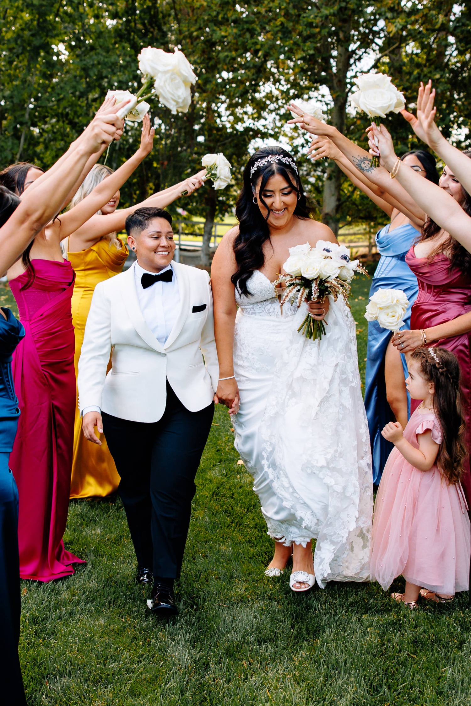 the art of being present on your wedding day