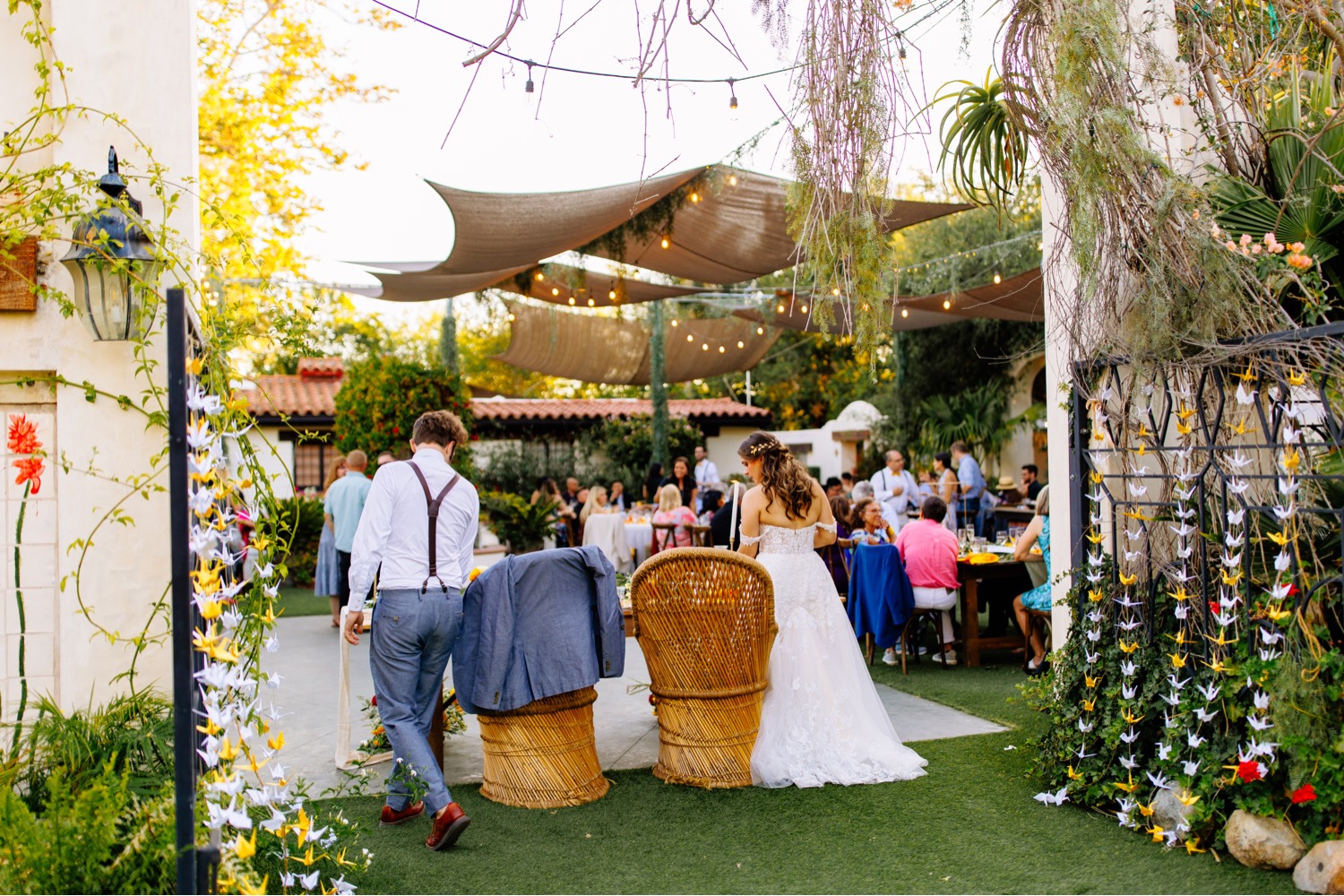 wedding reception at Tivoli Italian Villa