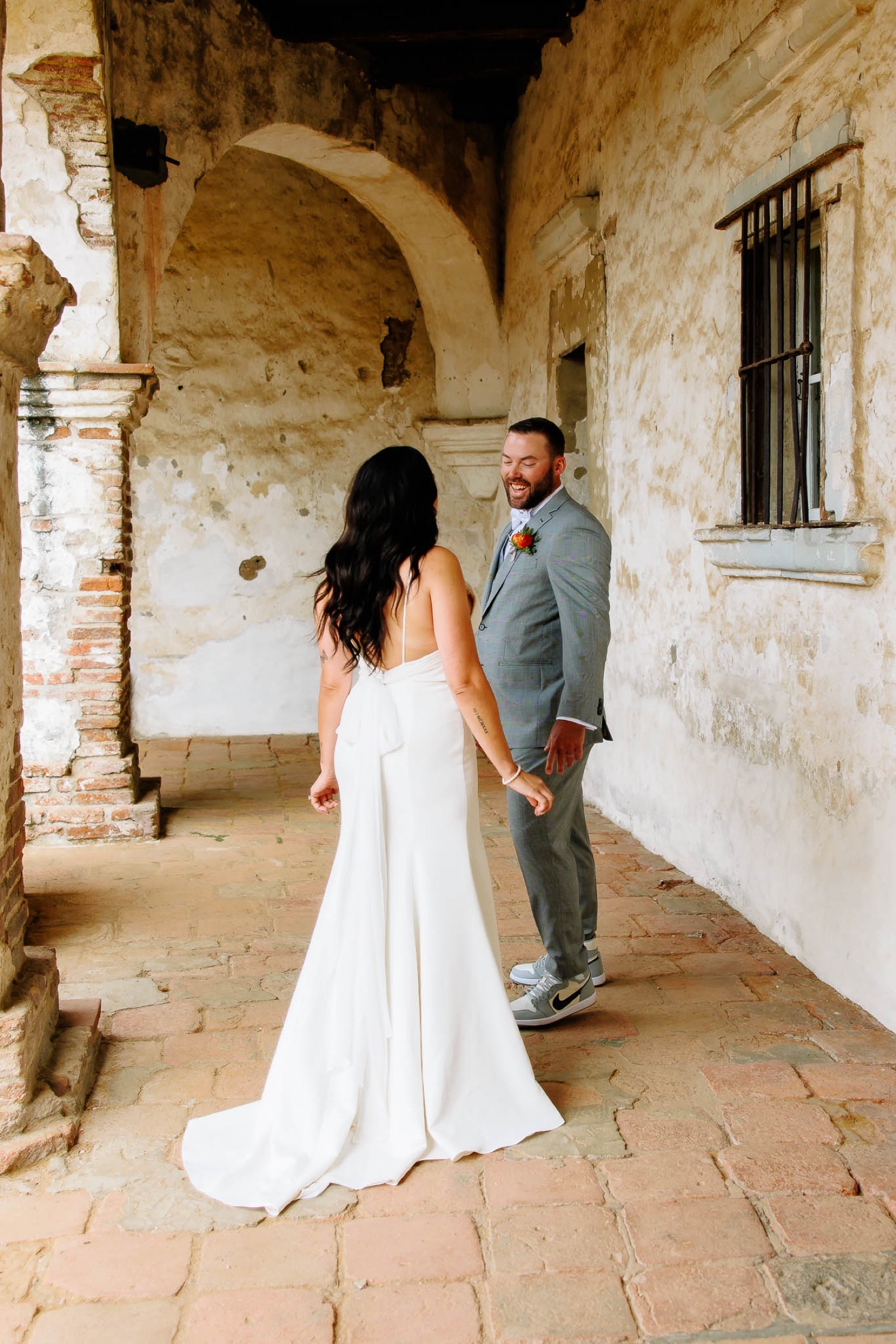 San Juan Capistrano Mission Wedding photographed by Magaly Barajas Photography