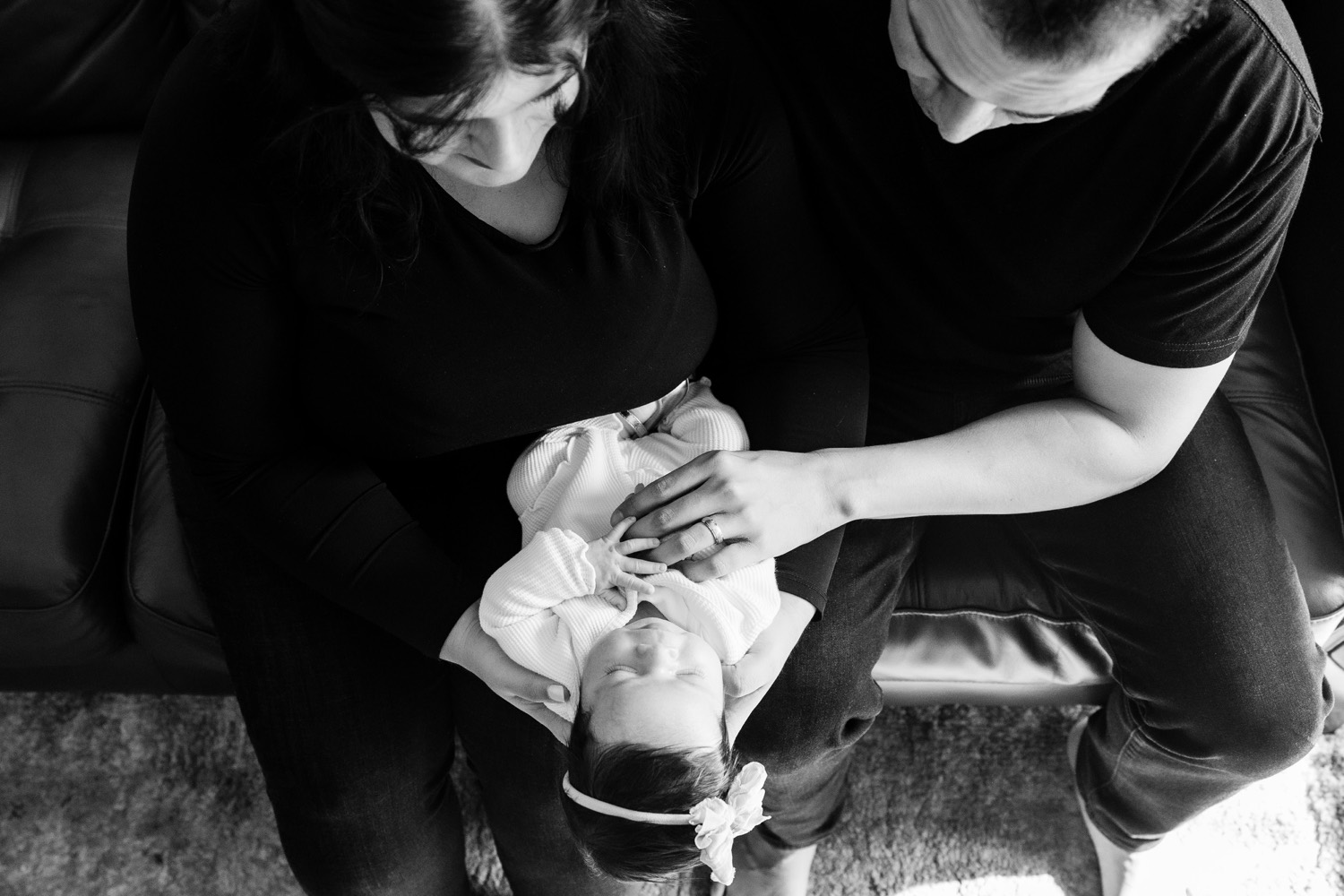 Palmdale in-home newborn photography sessions