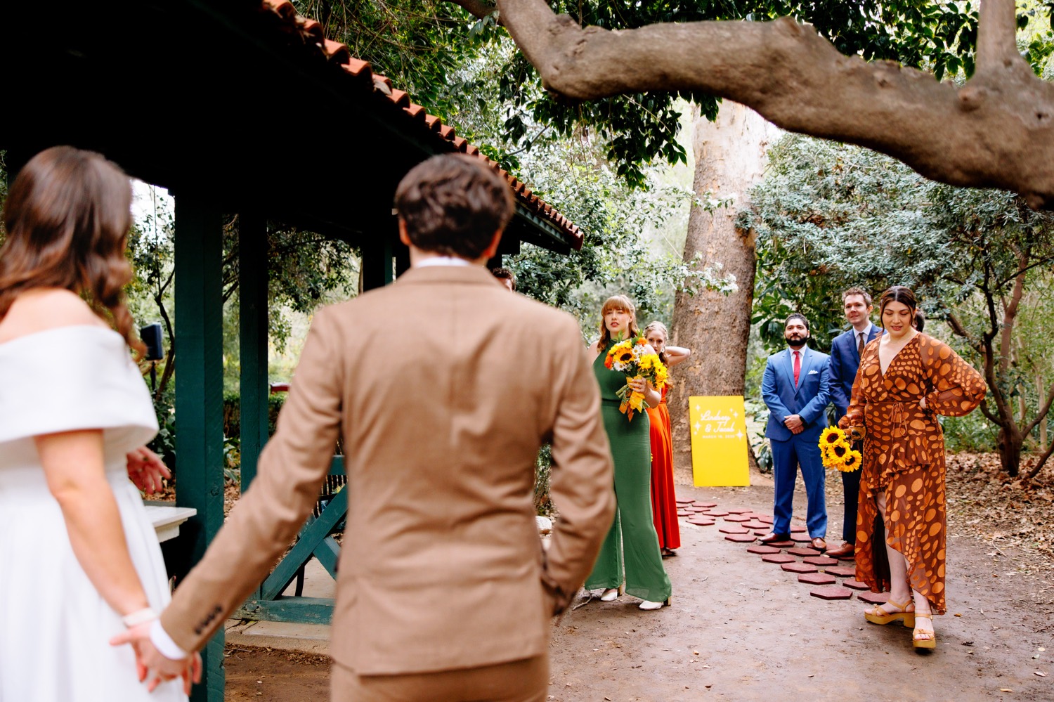 Garden wedding Los Angeles