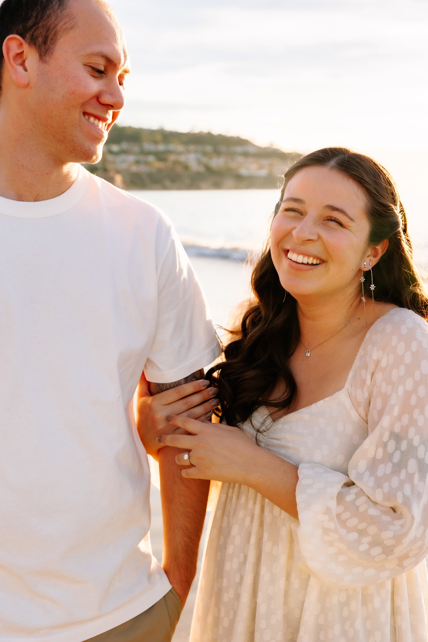 Rat Beach engagement session; best southern california beaches