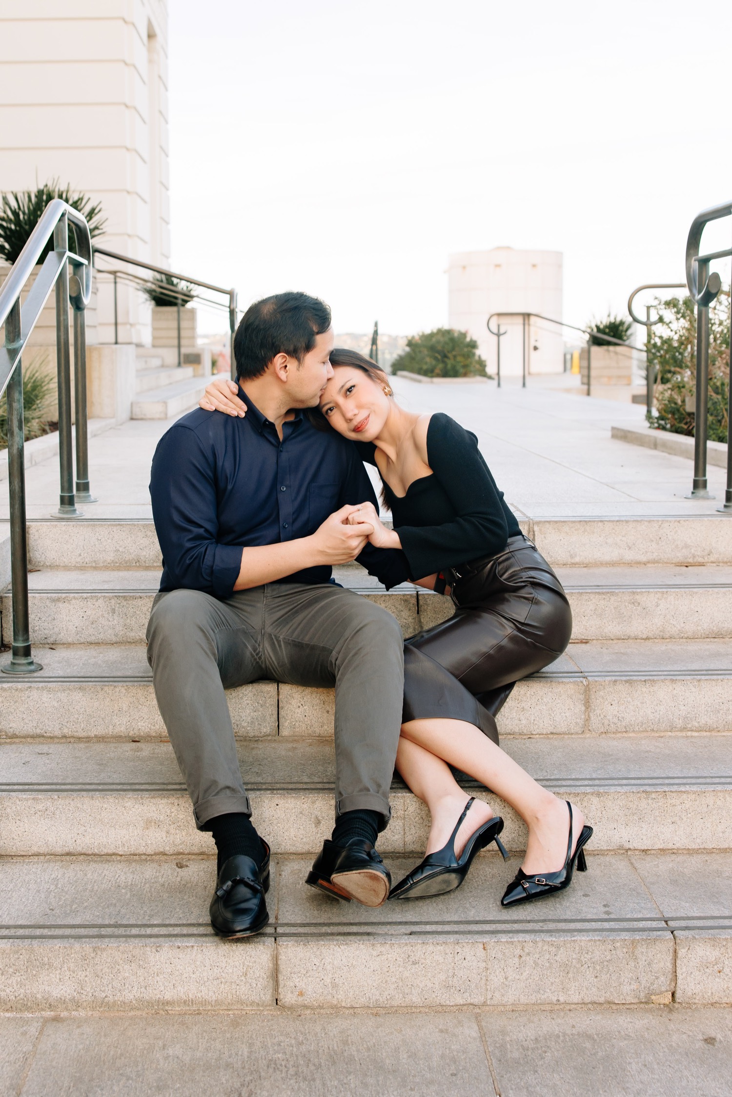 Griffith Observatory engagement session by Magaly Barajas photography, Los Angeles wedding photographer