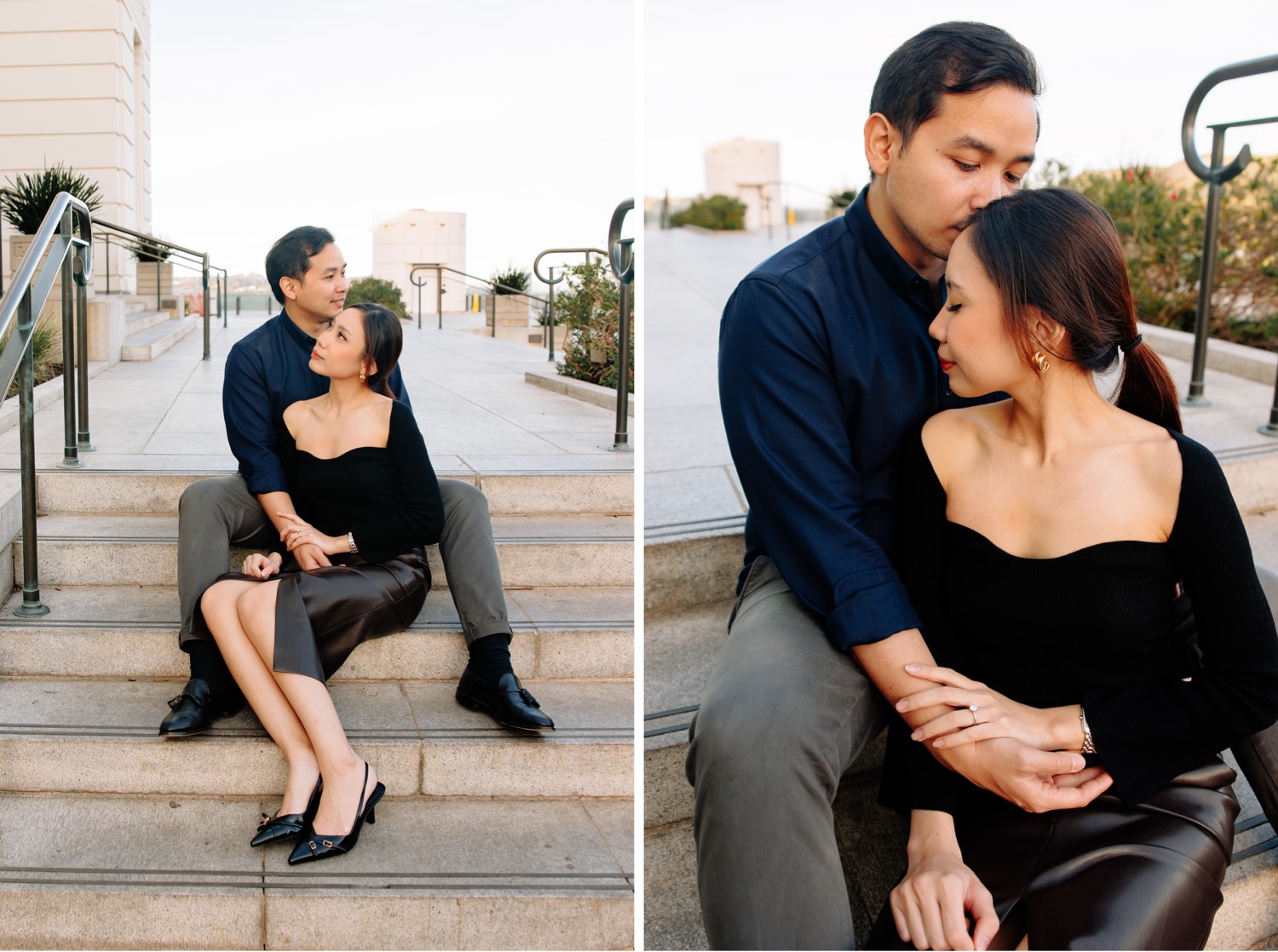 Griffith Observatory engagement session by Magaly Barajas photography, Los Angeles wedding photographer