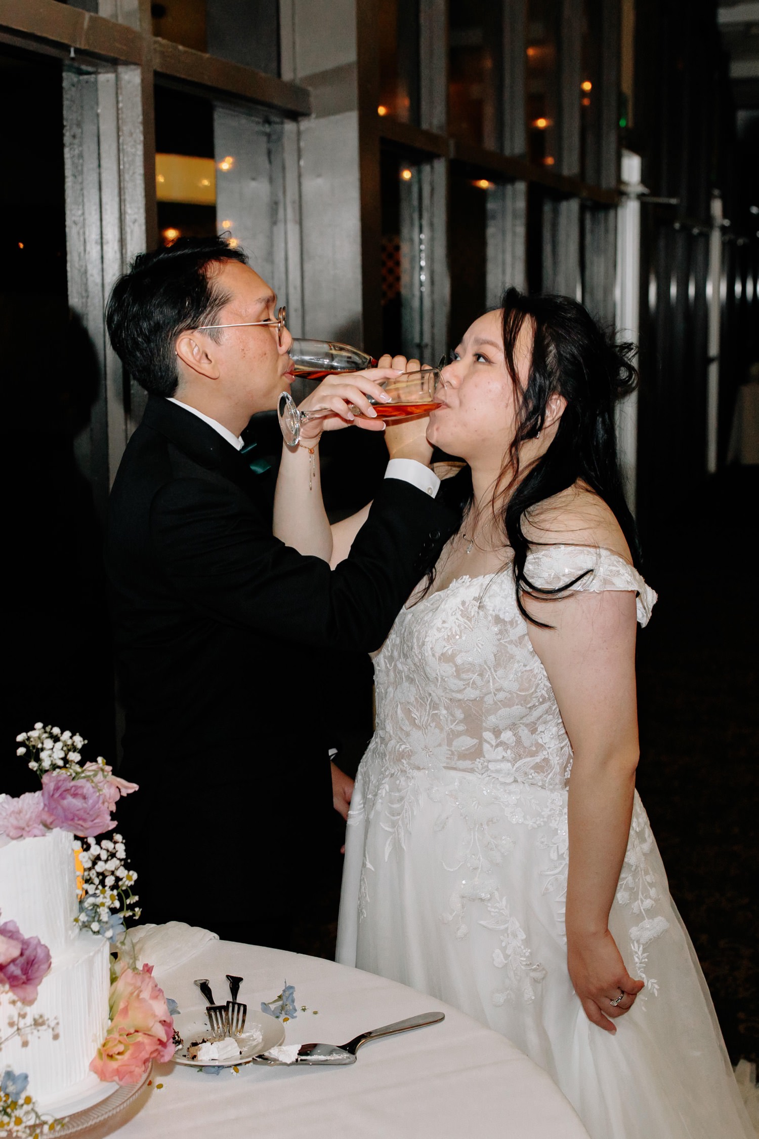 first toast wedding
