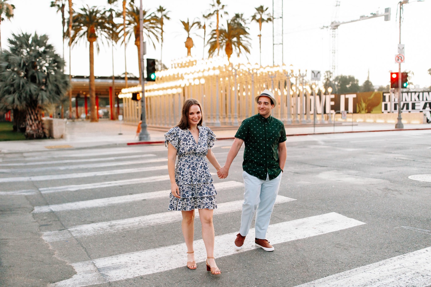 Los Angeles engagement photo locations