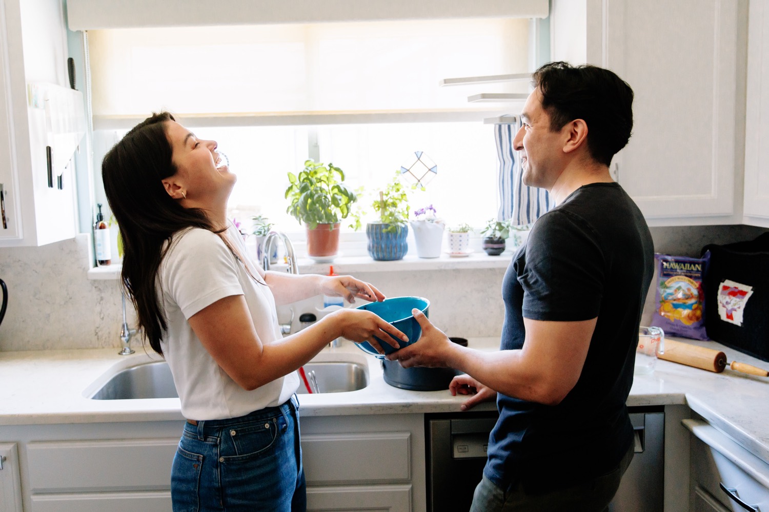 cooking engagement photos