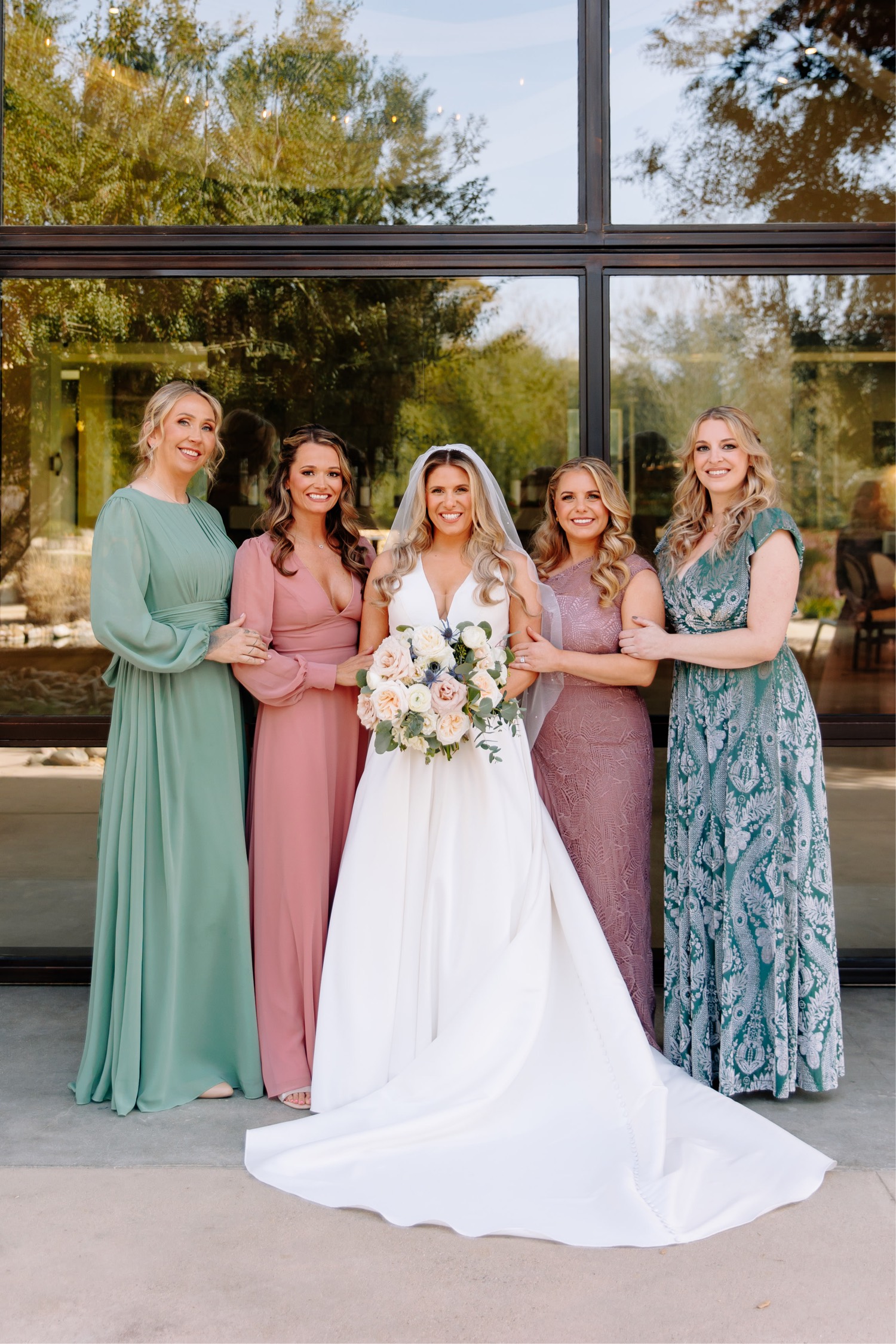 wedding party portraits at Temecula venue