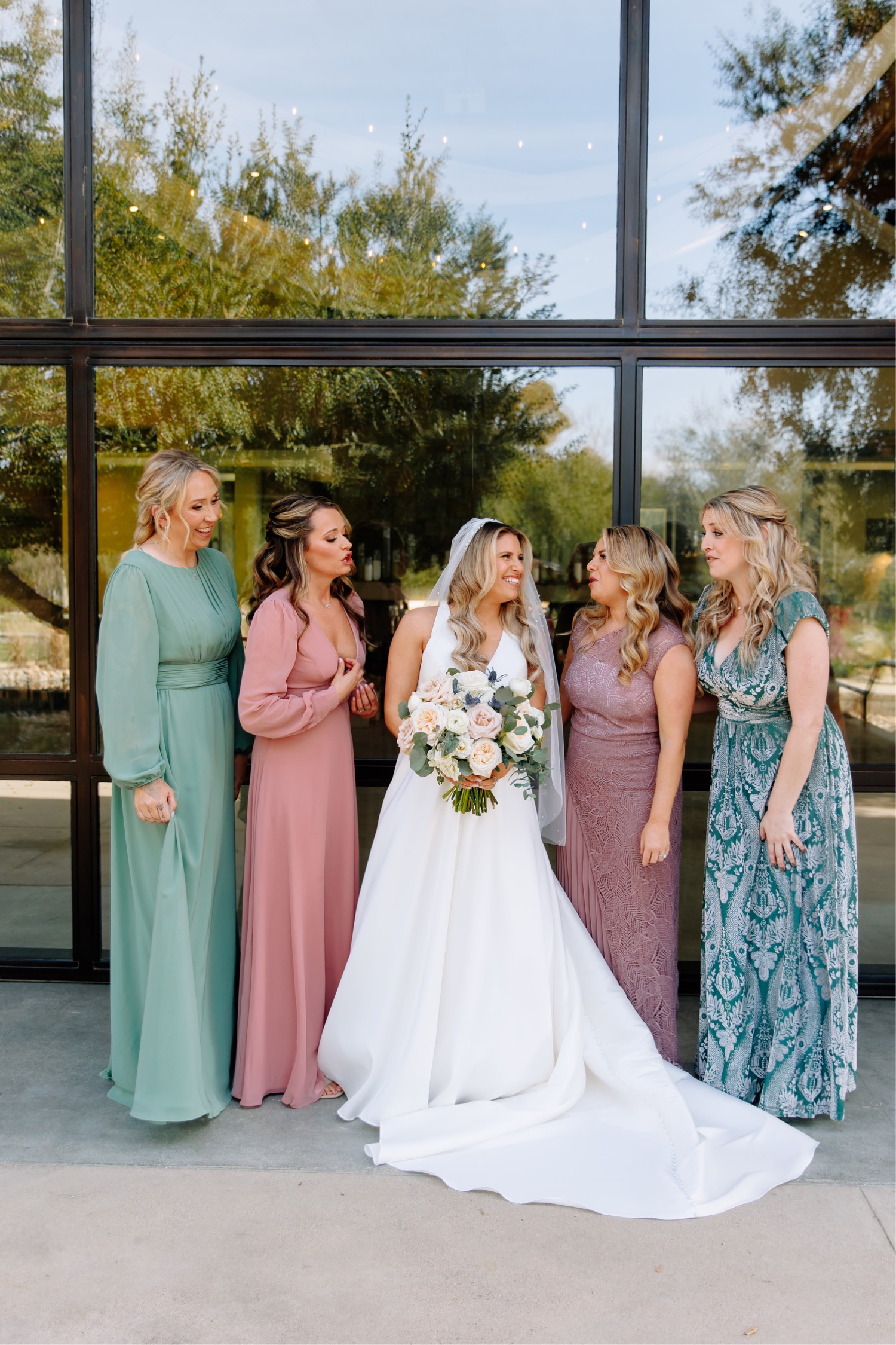 wedding party portraits at Temecula venue