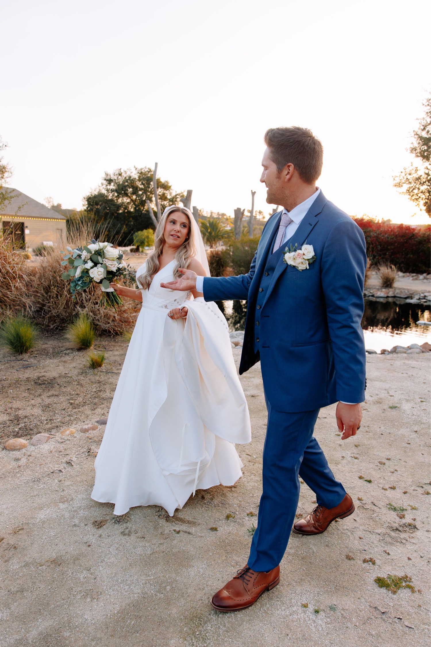 outdoor wedding ceremony in Temecula