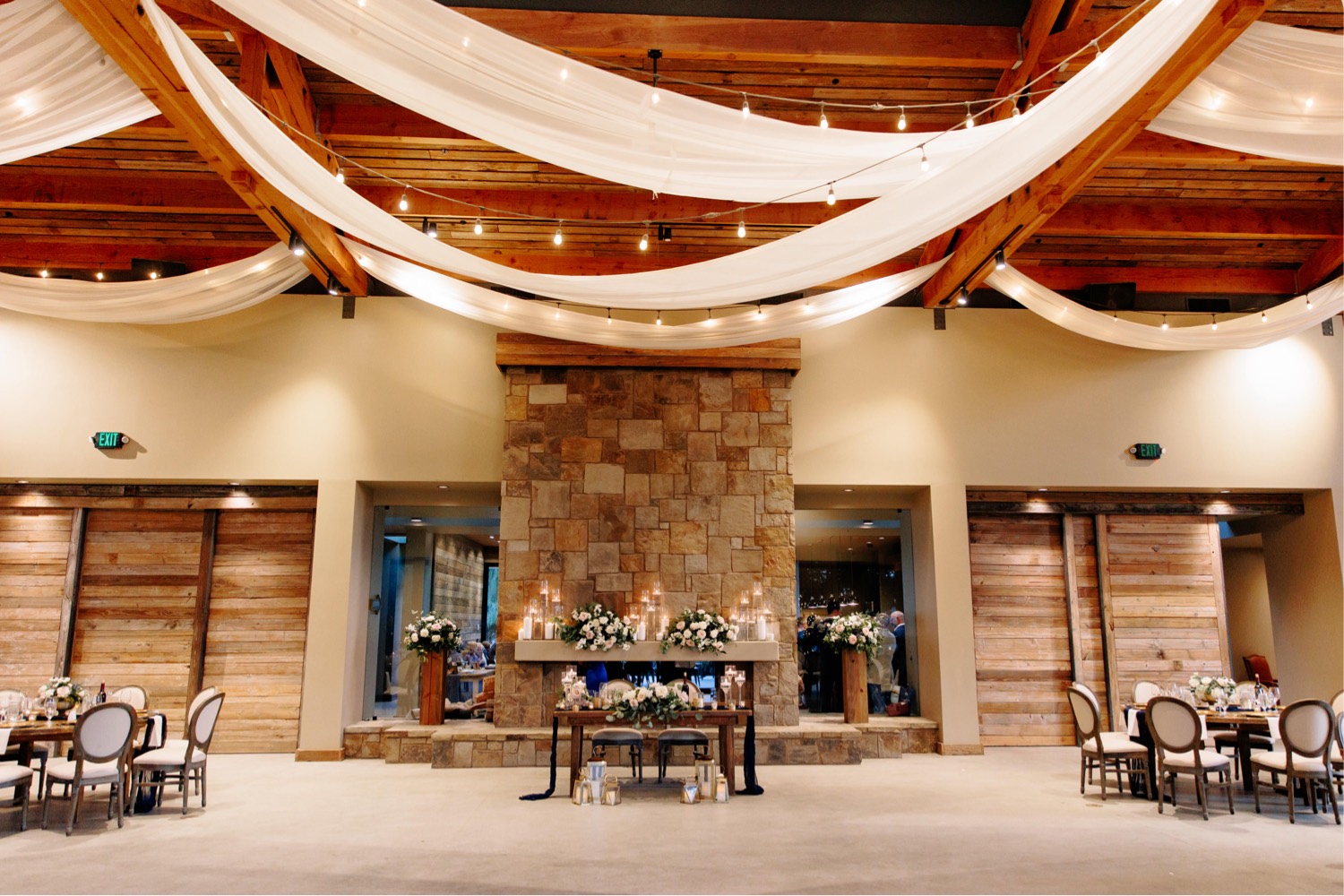 wedding reception at Temecula venue