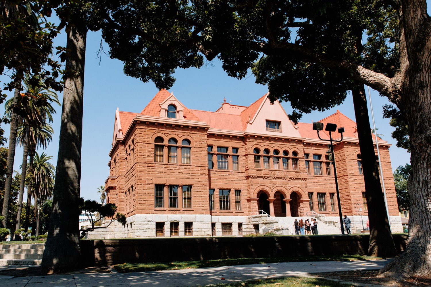 wedding at the Orange County Courthouse