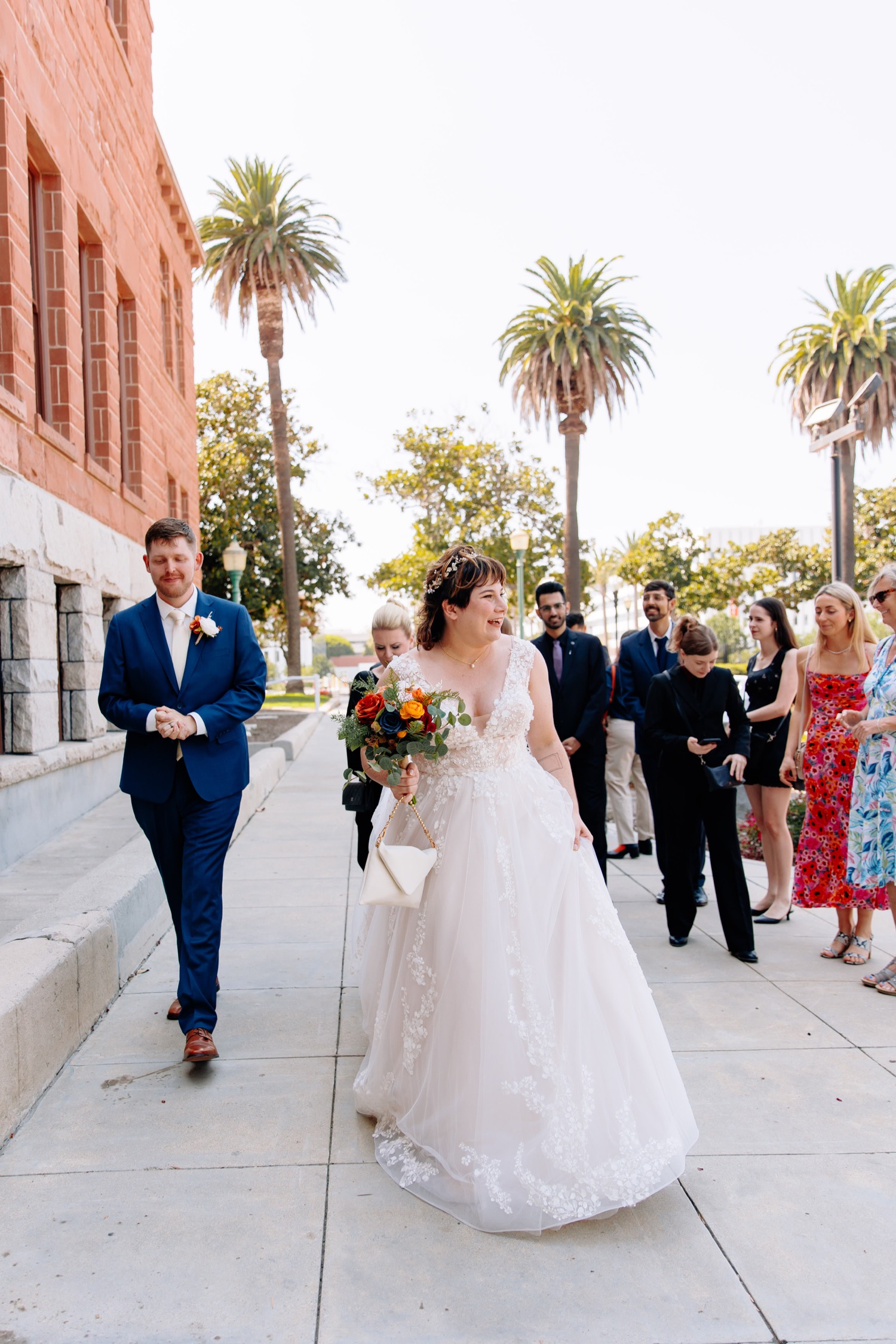 wedding at the Orange County Courthouse