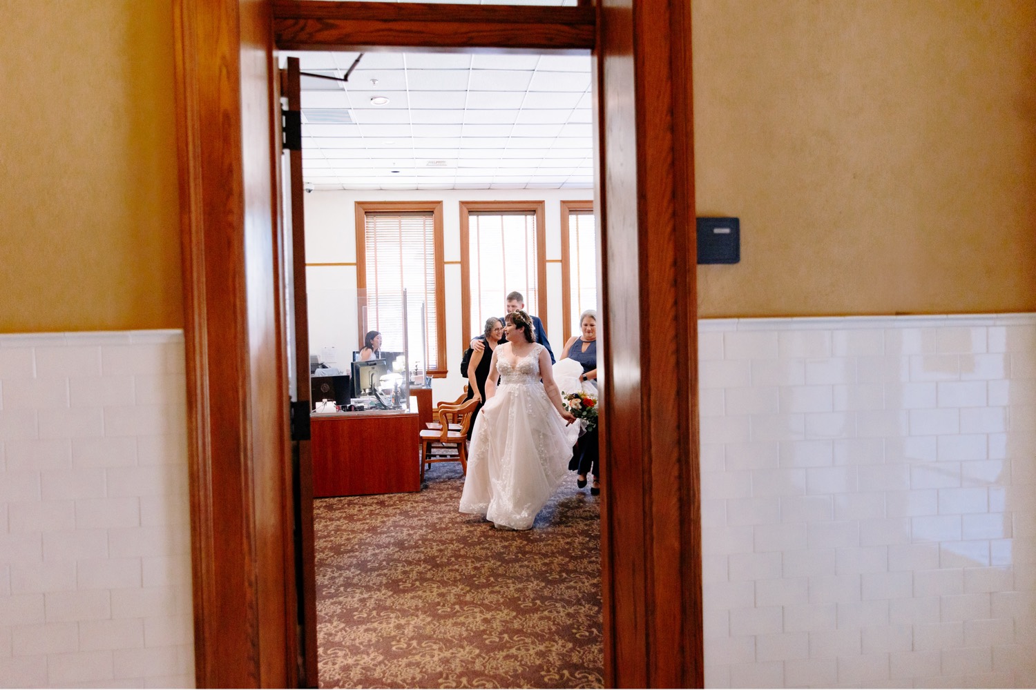 wedding at the Orange County Courthouse