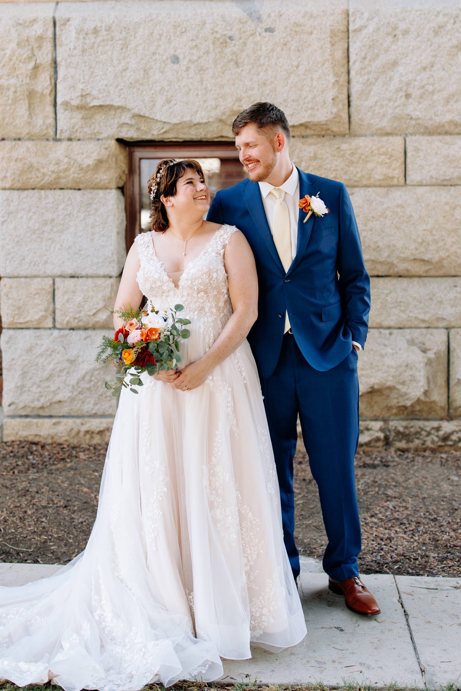 wedding at the Orange County Courthouse