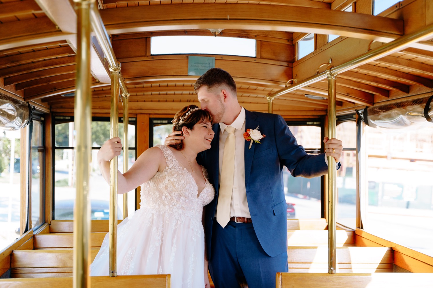 wedding trolley California