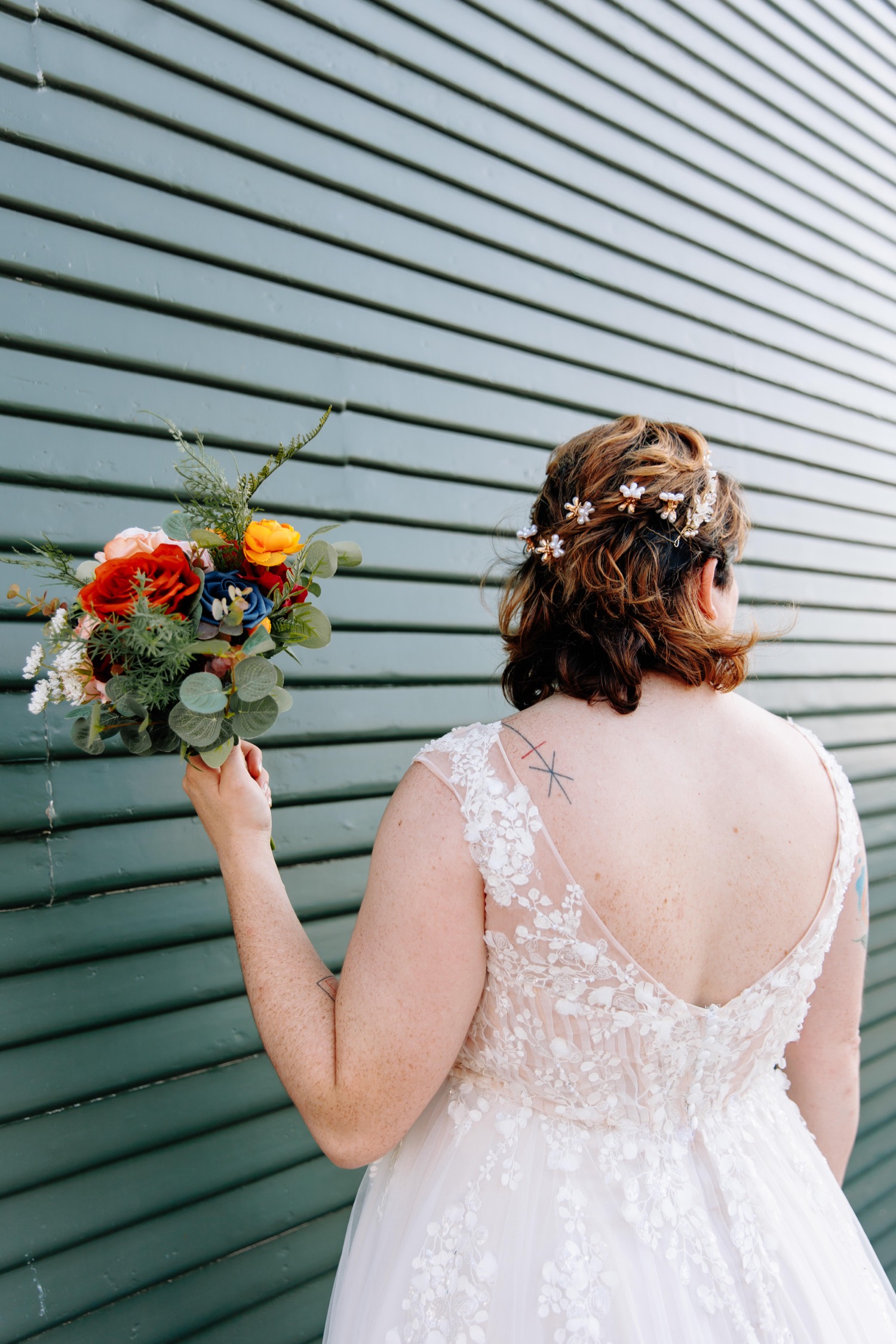 wedding styles for short hair