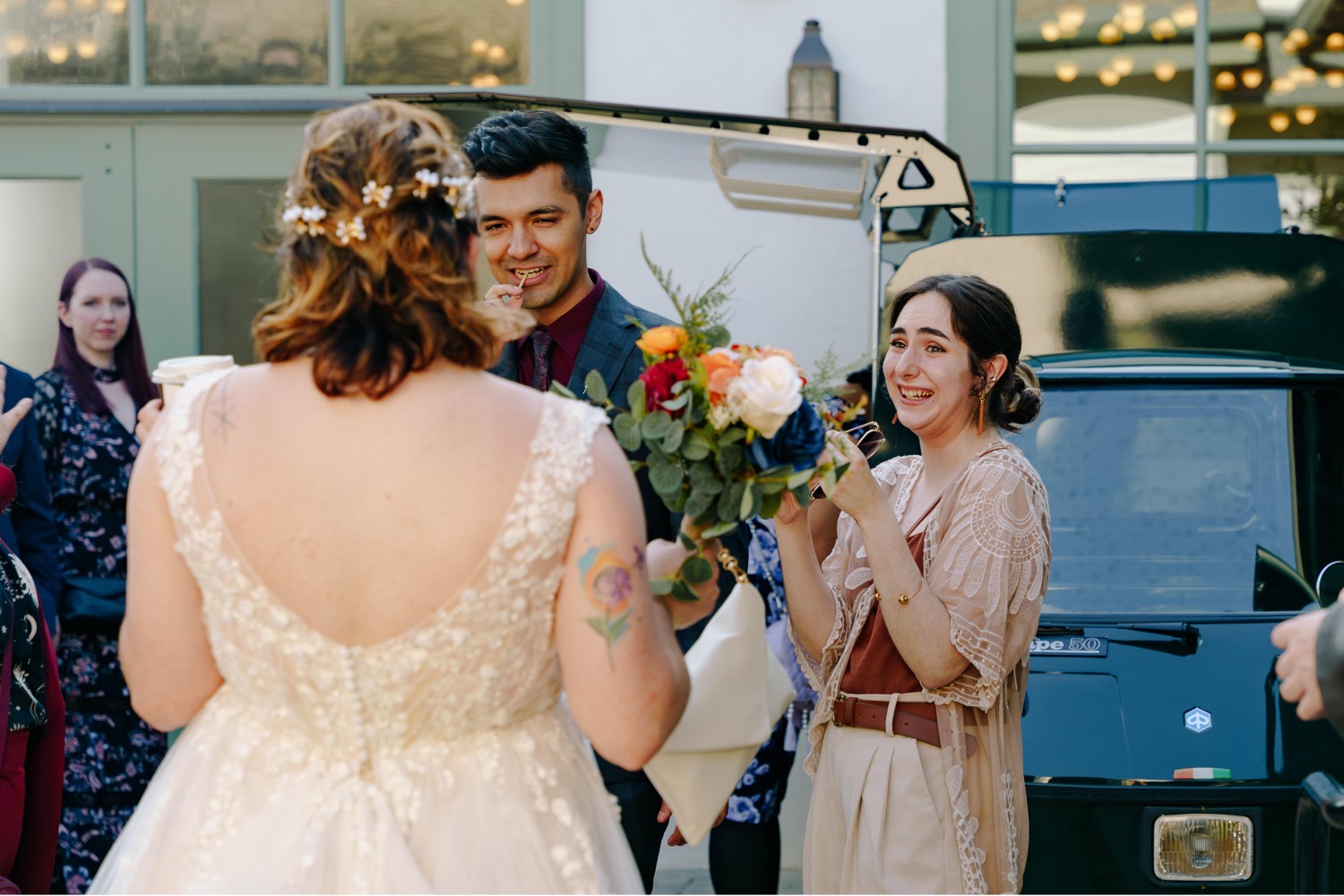 wedding styles for short hair