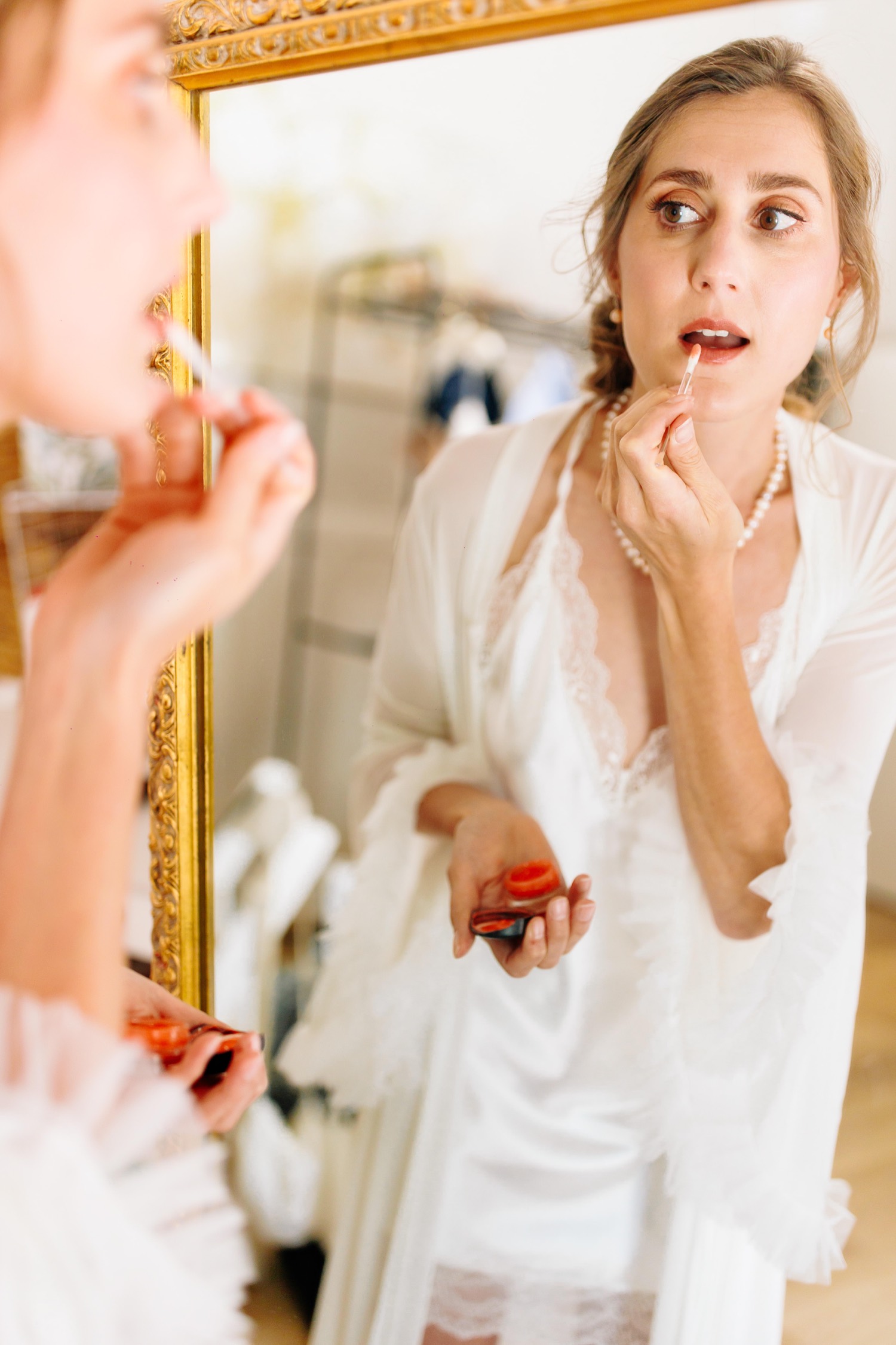 bride getting ready