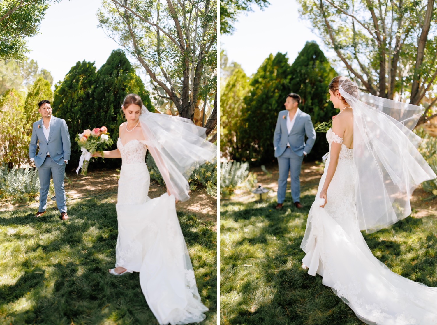 outdoor wedding in San Bernardino, California