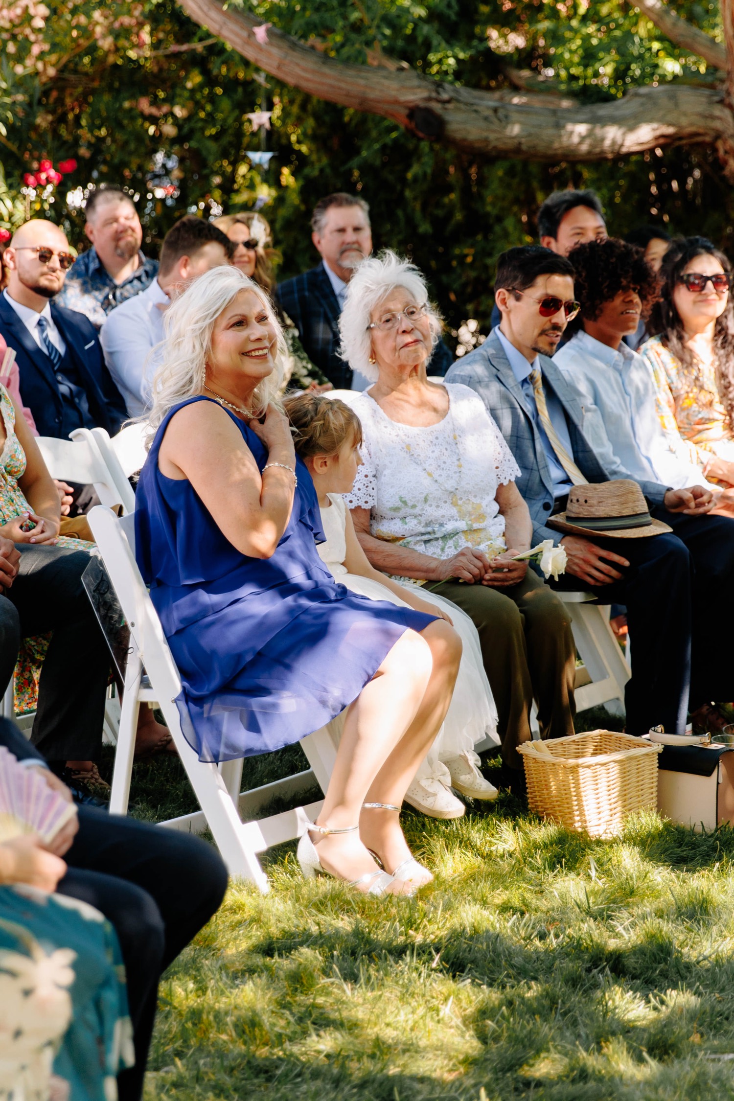 outdoor wedding ceremony in Southern California