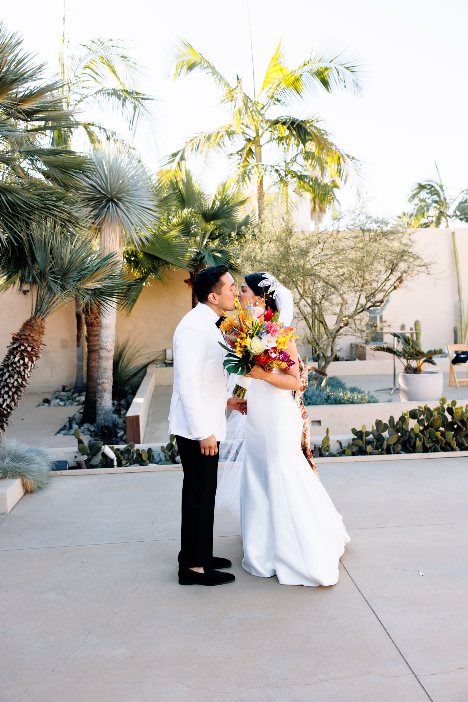 Southern California museum wedding