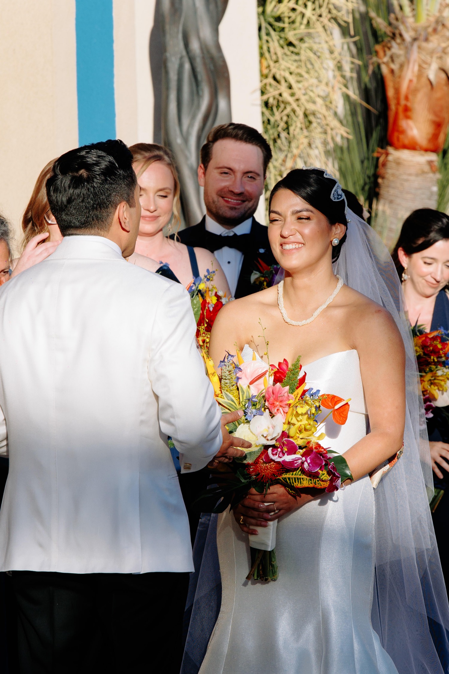 Southern California museum wedding