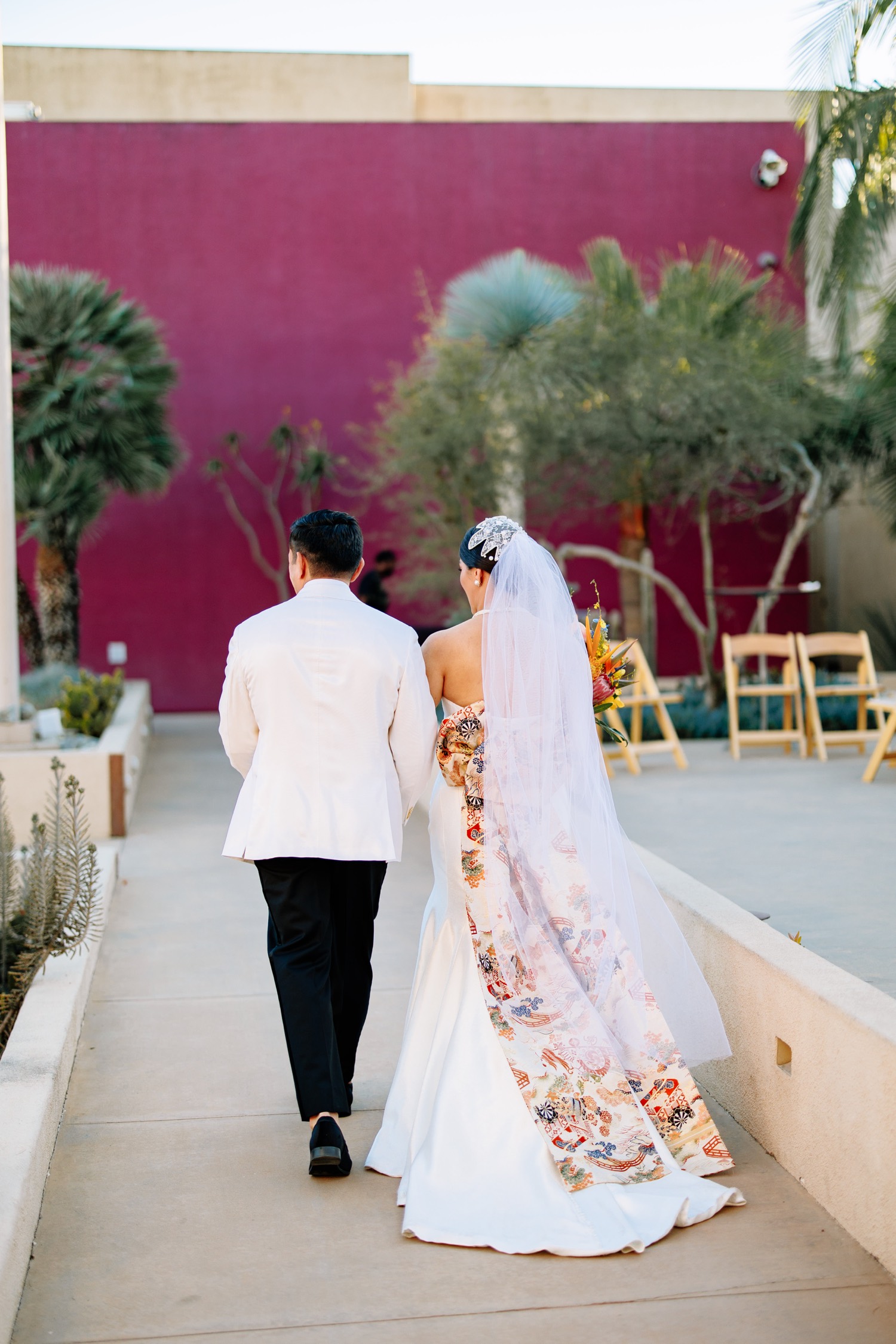 Southern California museum wedding