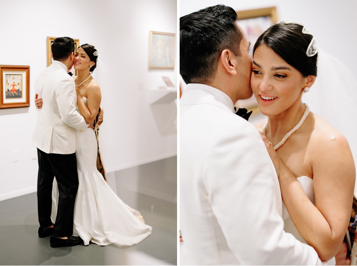 Southern California museum wedding