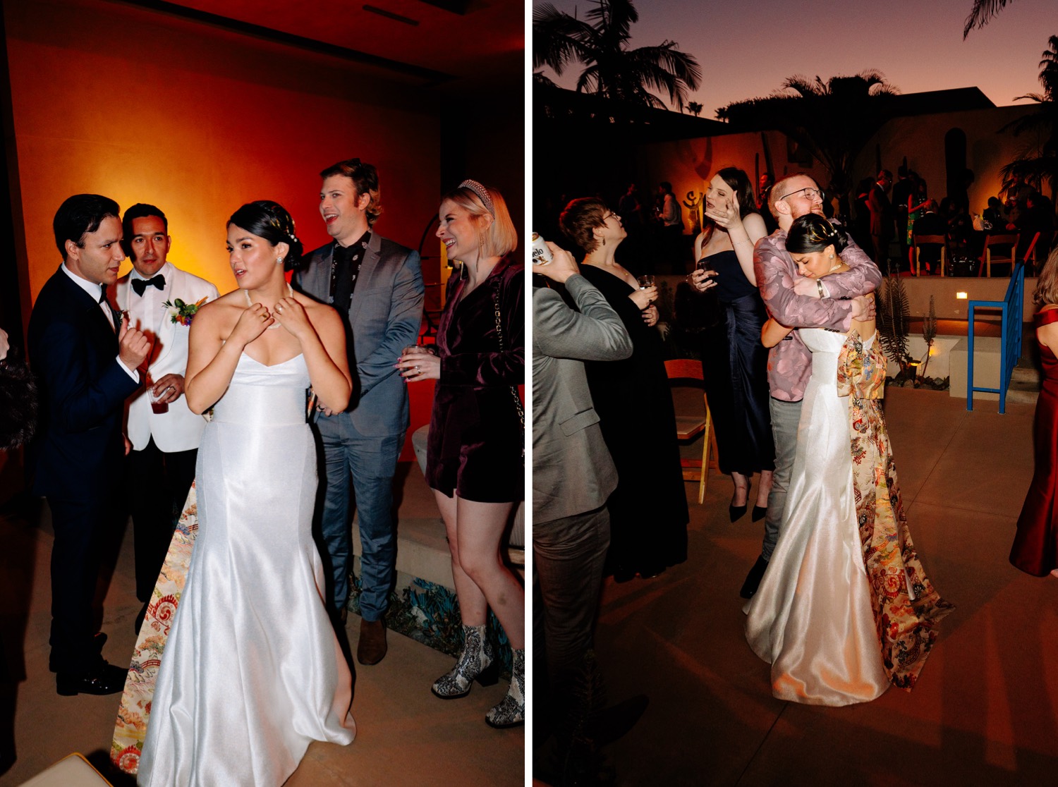 Southern California museum wedding