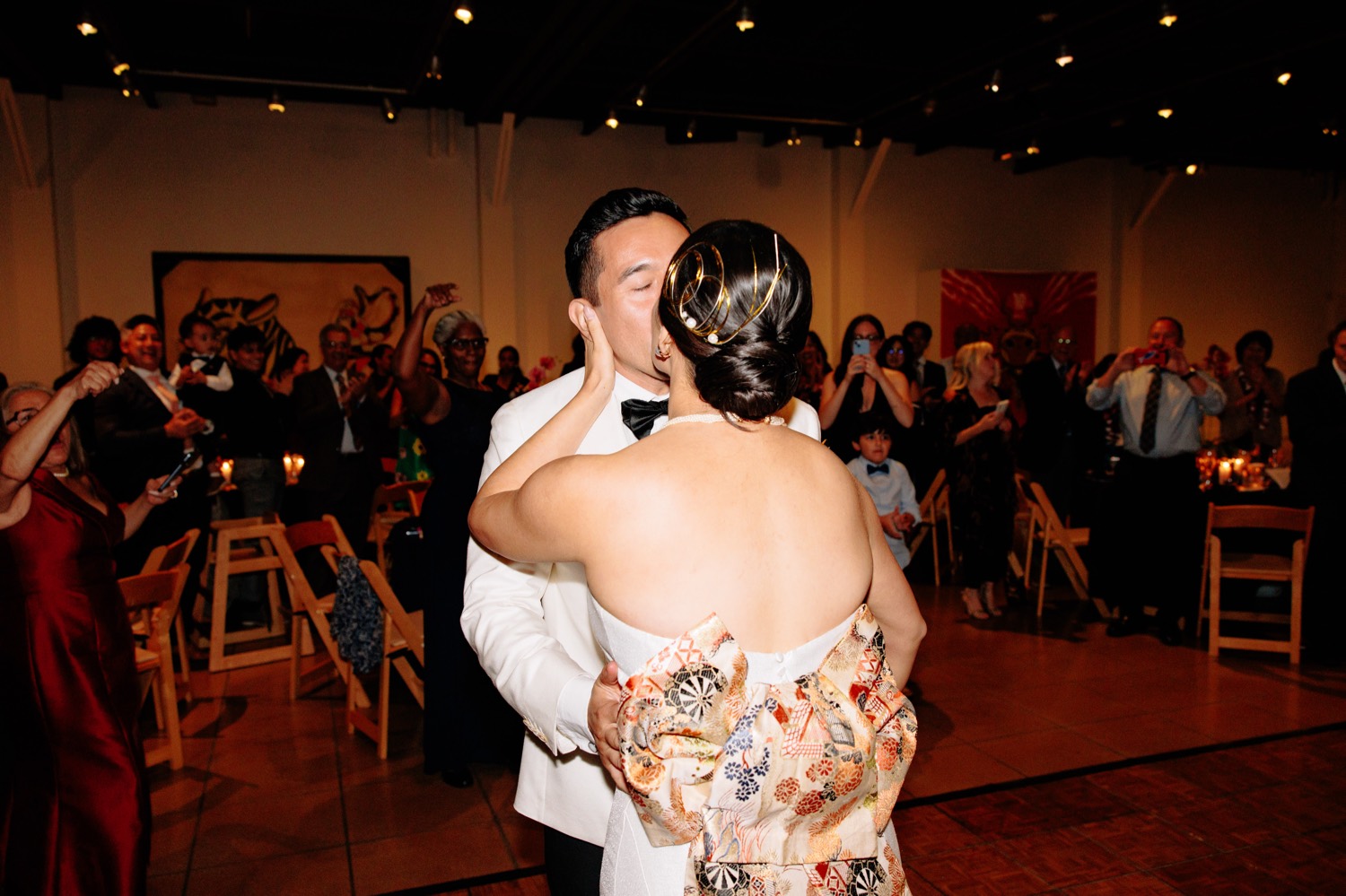 Southern California museum wedding