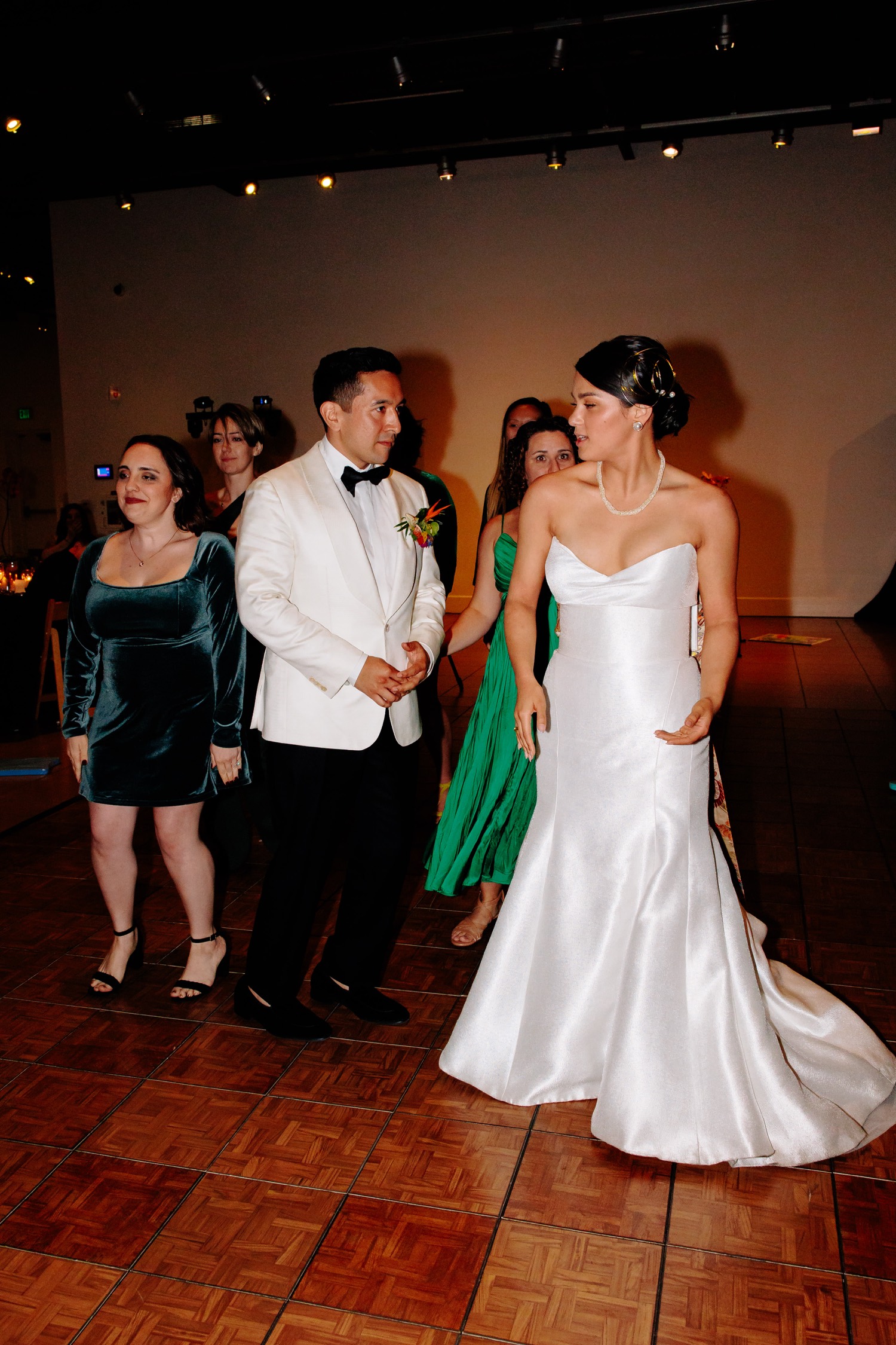 Southern California museum wedding