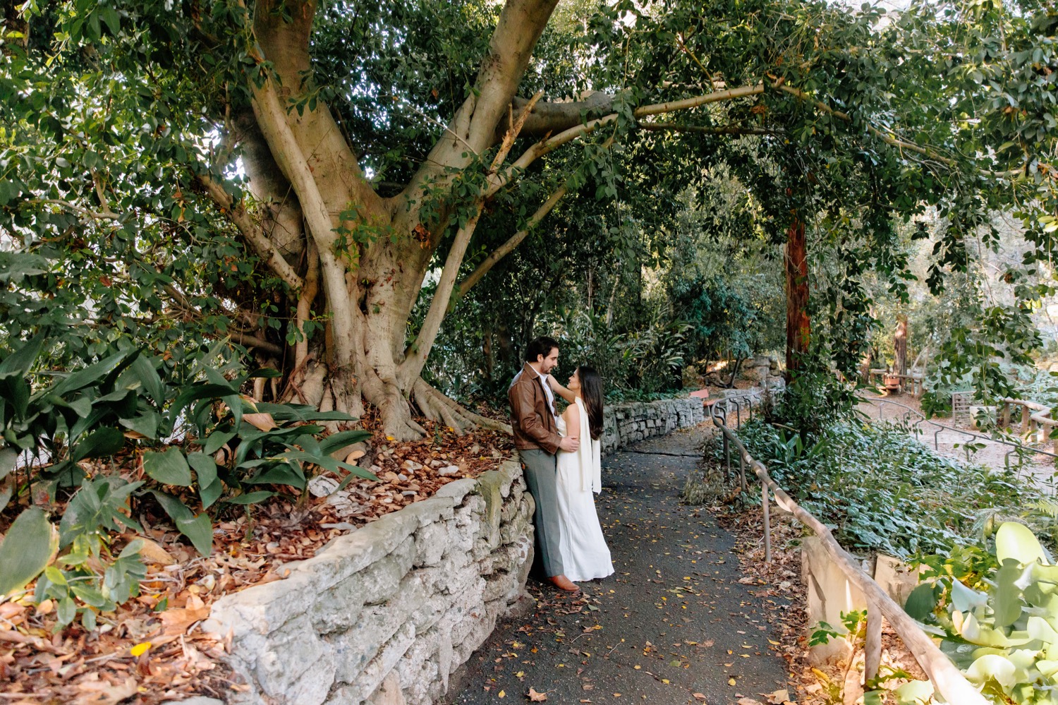 Los Angeles park engagement photos