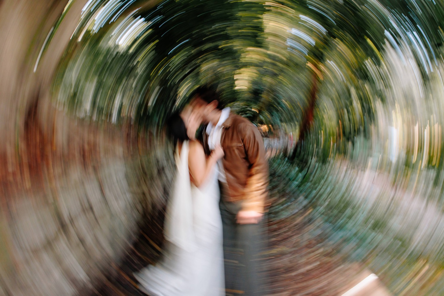 Los Angeles park engagement photos