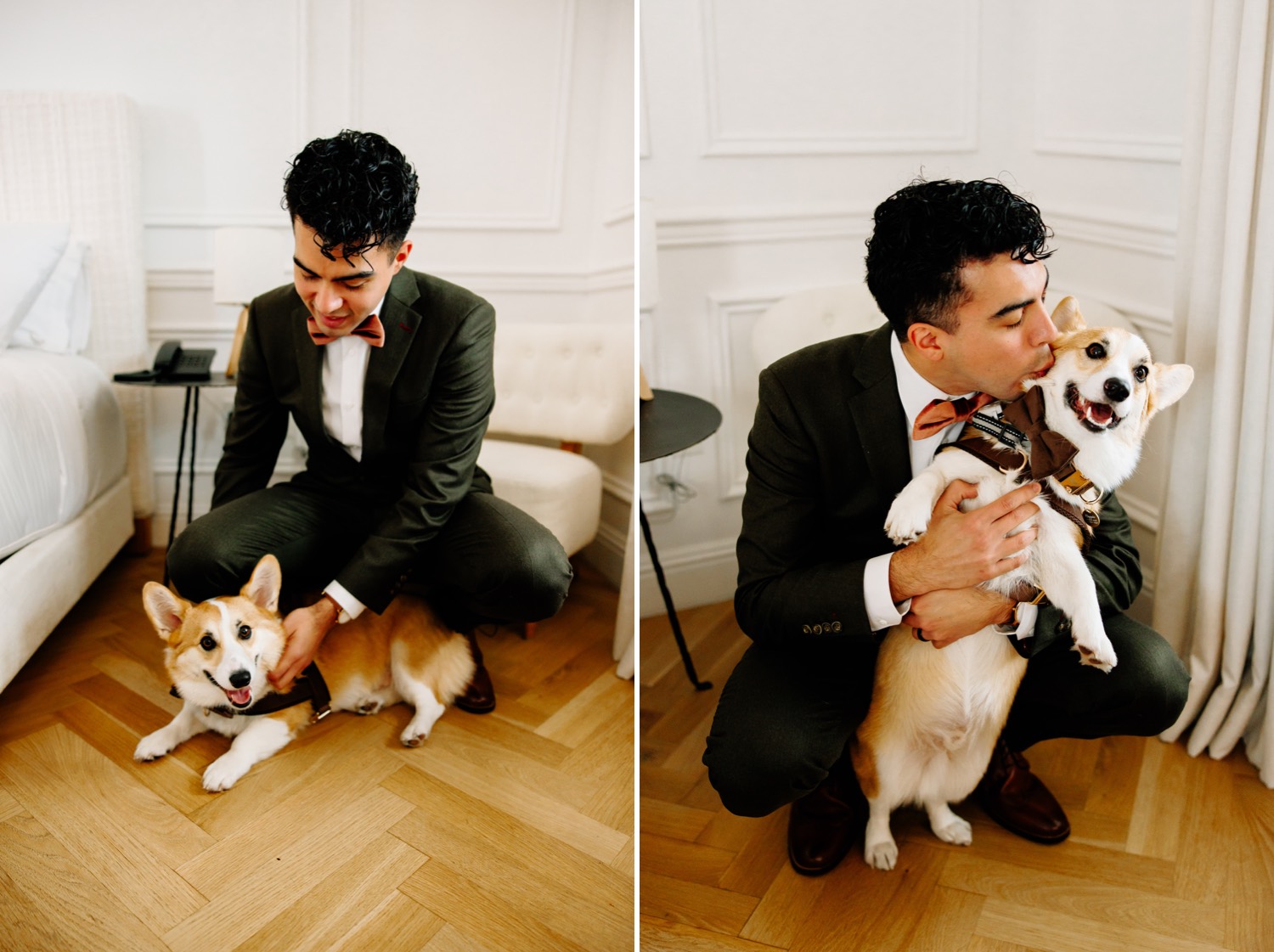 wedding dog