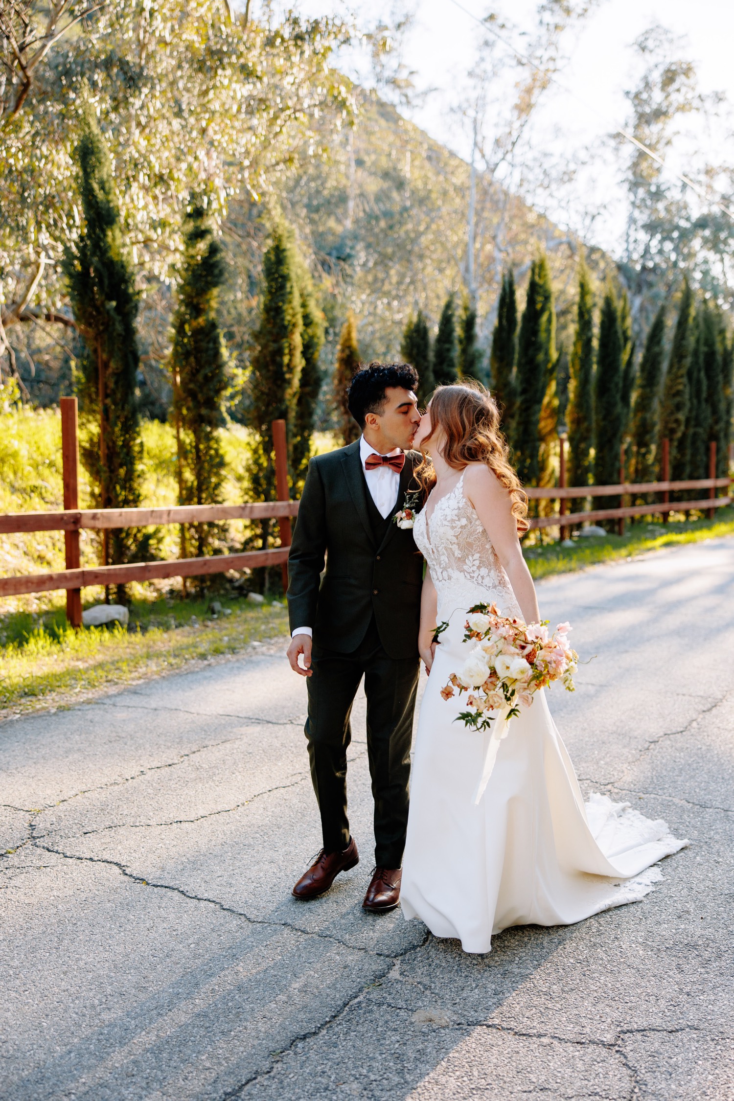 bride and groom portraits